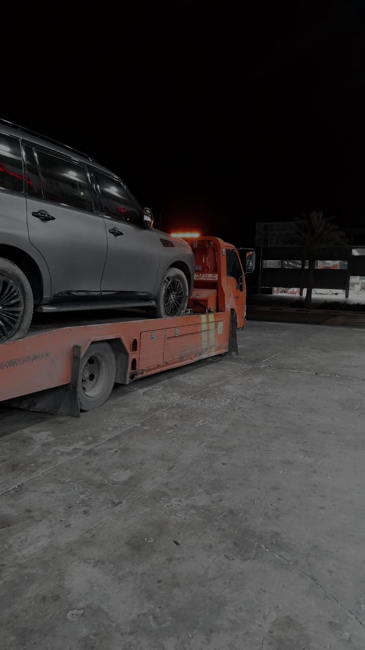 سطحة نقل سيارات الحوادث والأعطال